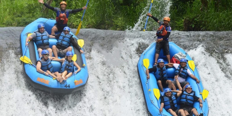 The Ayung Rriver White Water Rafting 1