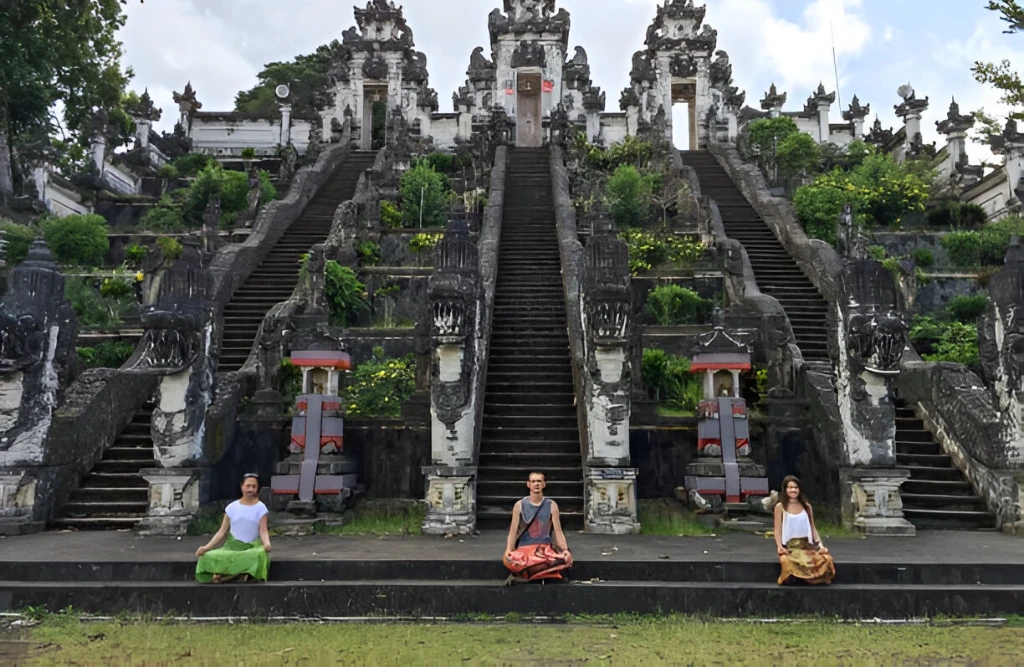 Bali meditation scenic view