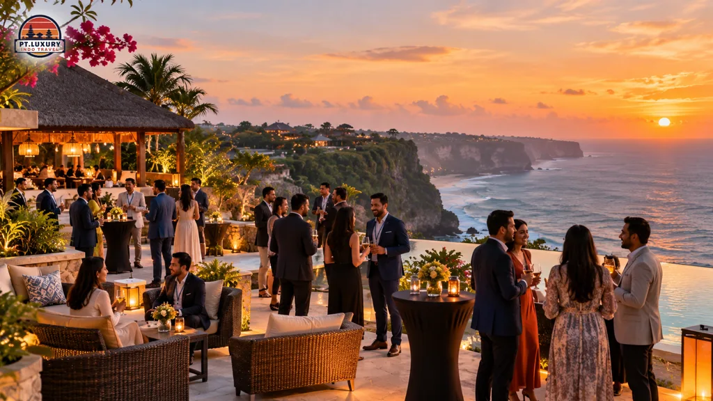 Bali MICE corporate event at a luxury resort
